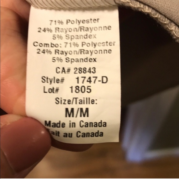 Size Medium Tan and black dress - Picture 4 of 6